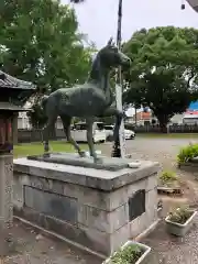 大麻比古神社の狛犬