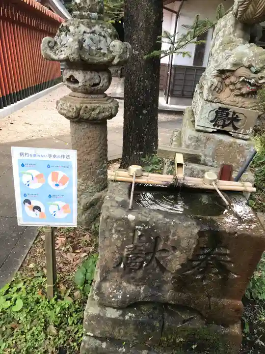 塩冶神社の手水舎