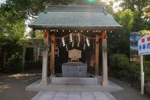 亀ケ池八幡宮の手水舎