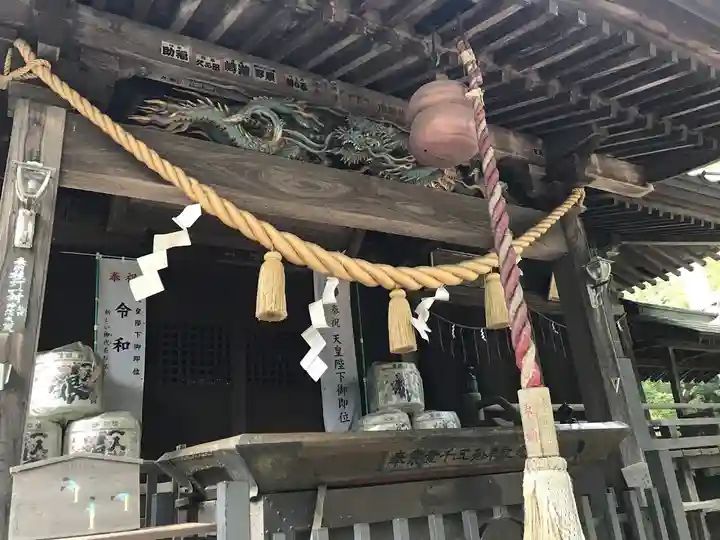 金村別雷神社の本殿・本堂