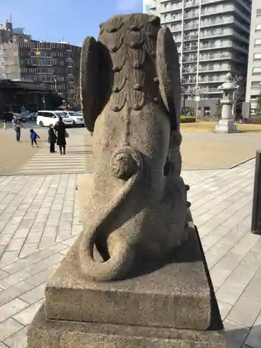 築地本願寺（本願寺築地別院）の狛犬