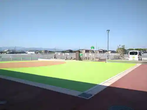 上一宮大粟神社の周辺