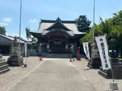 諏訪神社の本殿・本堂