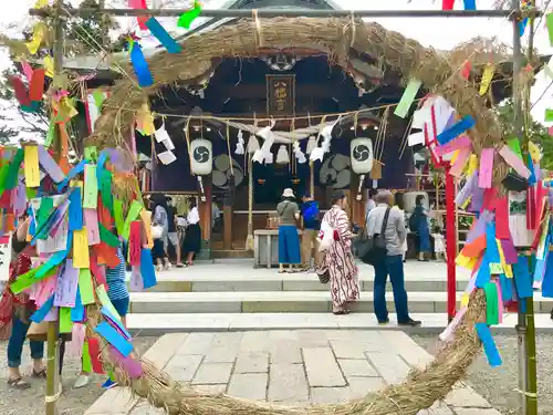 五泉八幡宮の本殿