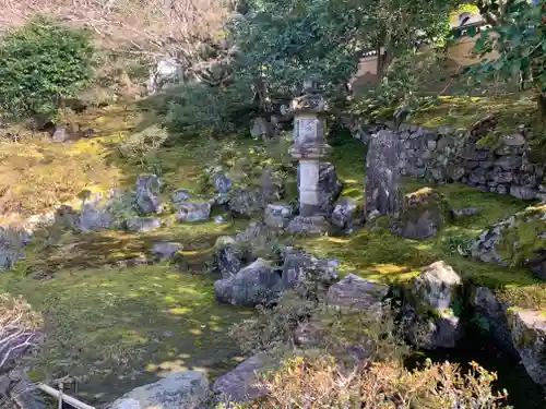 霊鑑寺門跡の庭園