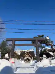 札幌村神社の鳥居