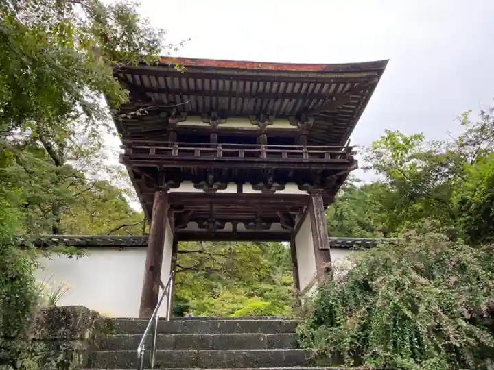 長岳寺の山門・神門