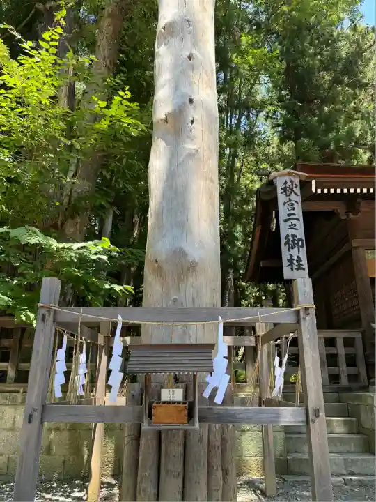 諏訪大社下社秋宮(長野県)