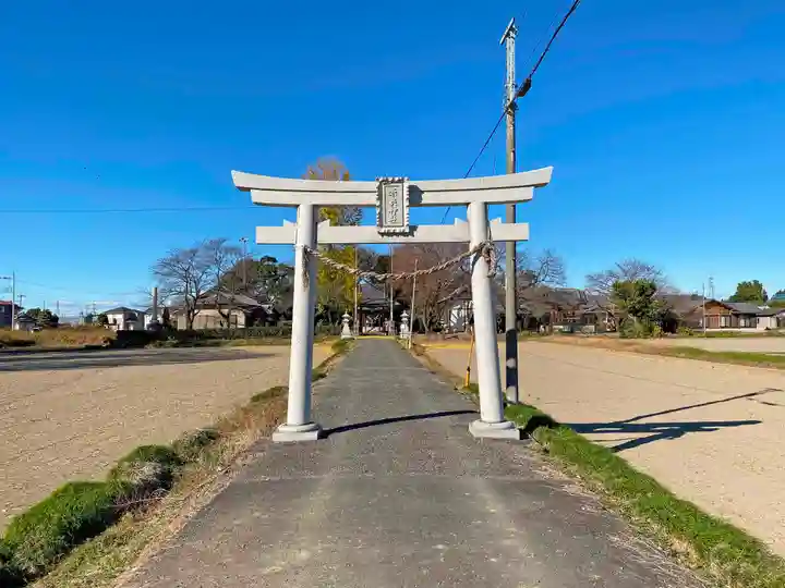 奈良神社の鳥居