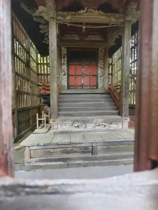 皆沢八幡宮本殿(群馬県)