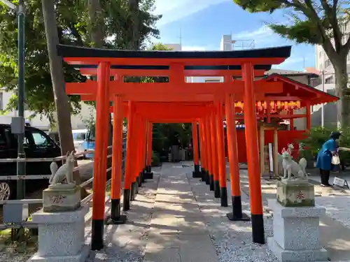 蛇窪神社の鳥居