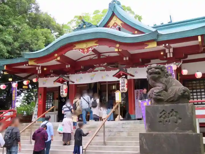 多摩川浅間神社の本殿・本堂