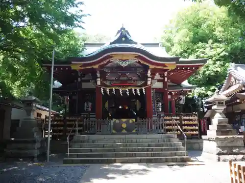 南沢氷川神社の本殿・本堂
