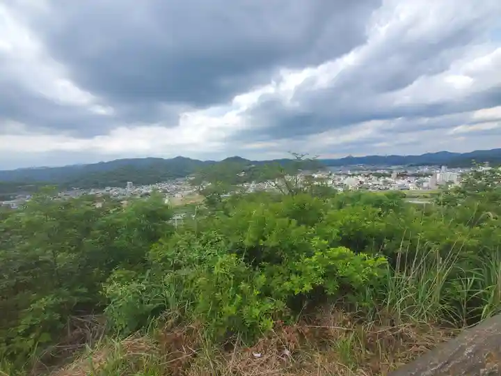 男浅間神社の自然