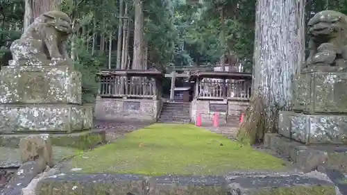 河伯神社の狛犬