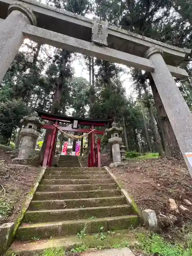 大宮温泉神社の鳥居