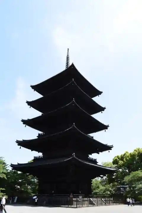東寺(教王護国寺)の塔