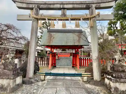 車折神社の鳥居