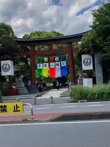 平塚八幡宮の鳥居