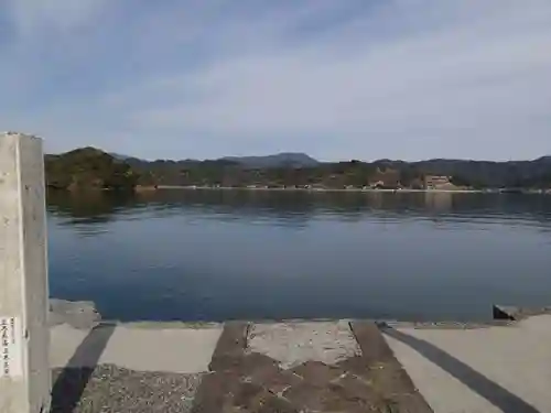 鳴無神社の景色