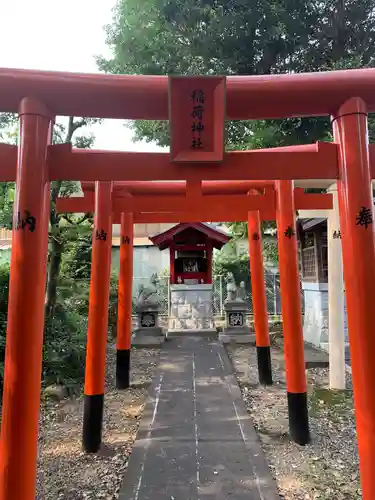 神明大明神社の鳥居