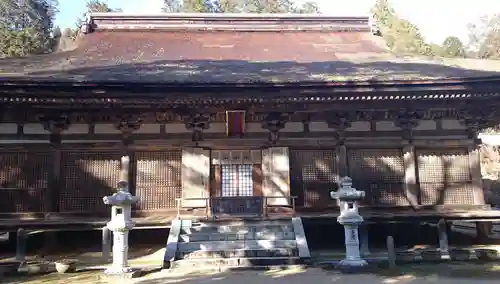 善水寺の本殿