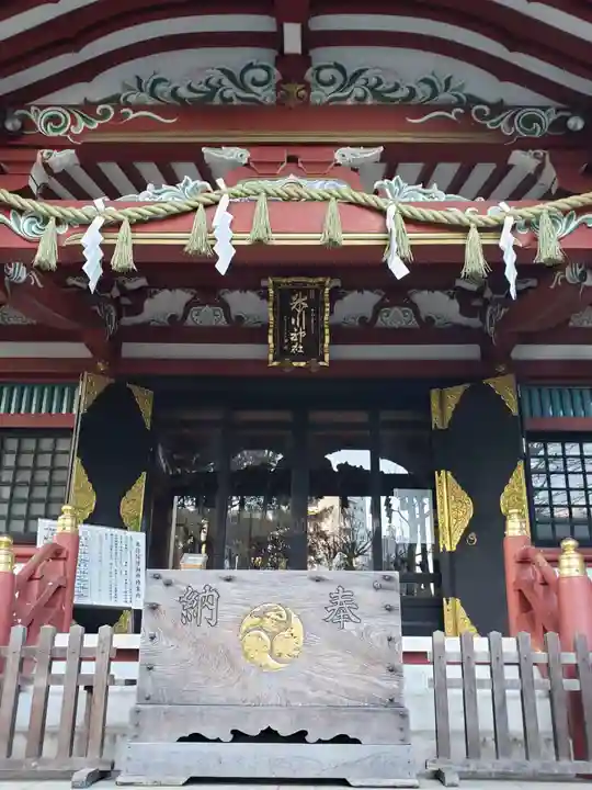 中野氷川神社の本殿・本堂