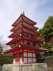 新倉富士浅間神社の塔