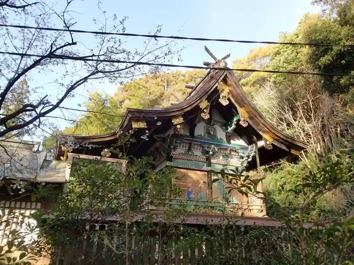 朝倉神社の本殿・本堂