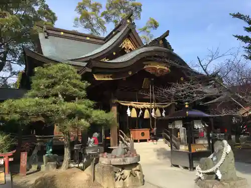 田村神社の本殿・本堂