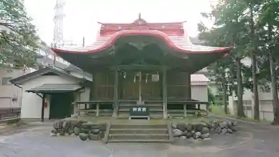 乞田八幡神社の本殿・本堂