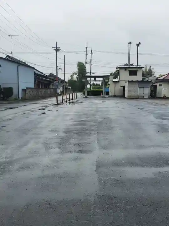間中稲荷神社の周辺