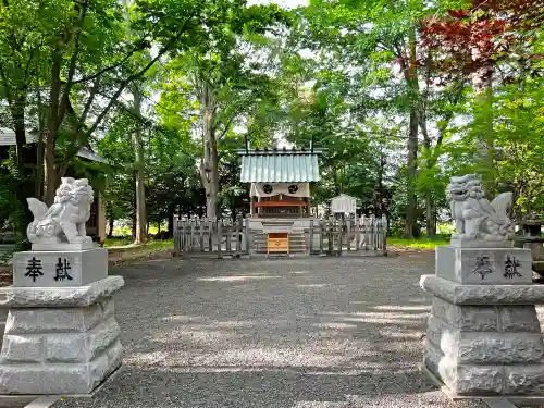 旭川神社の狛犬