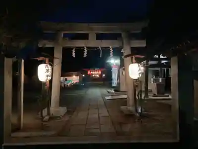 尉殿神社の鳥居