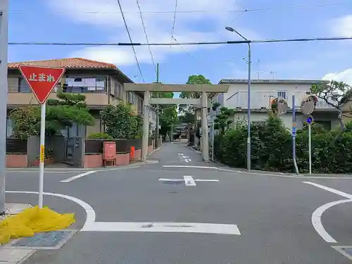 稲葉神社の鳥居