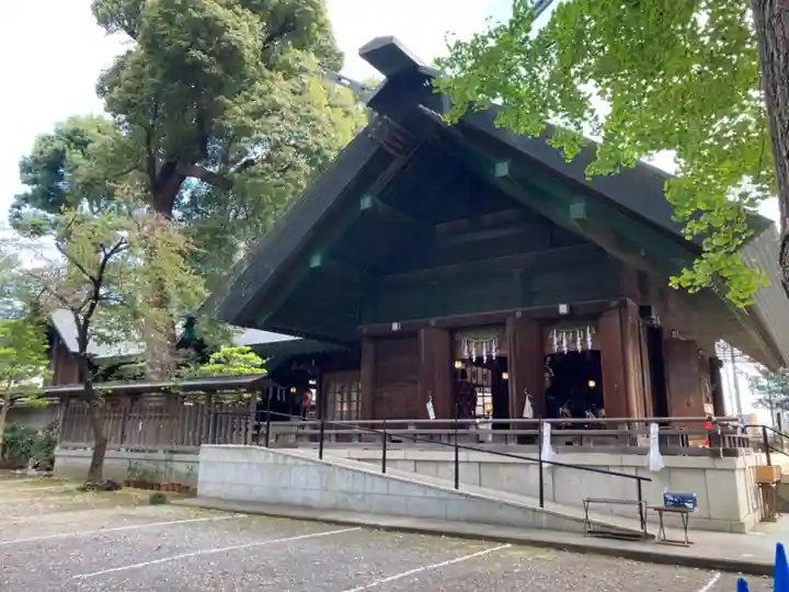 所澤神明社の本殿・本堂