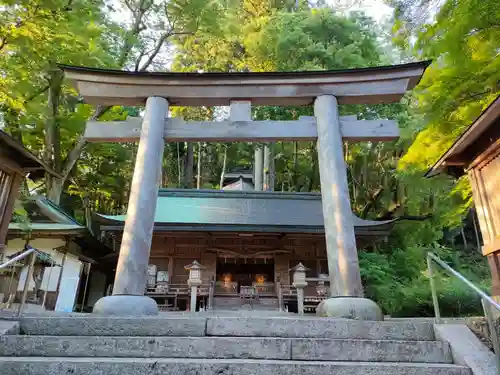 丹生川上神社（下社）の鳥居