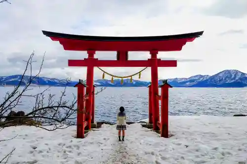 御座石神社の鳥居