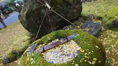 岩戸落葉神社の手水舎
