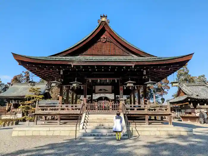 沙沙貴神社の本殿