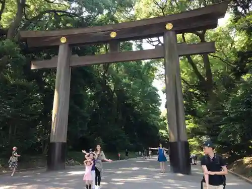 明治神宮の鳥居