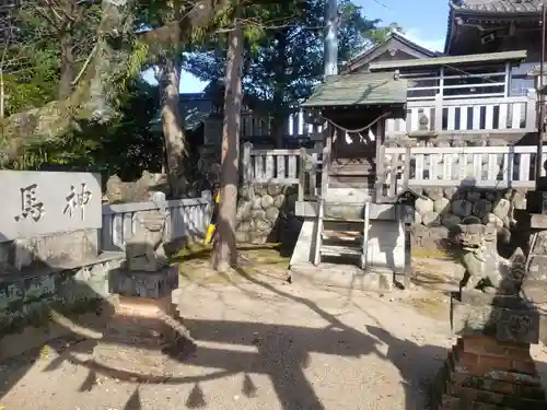 村國真墨田神社の末社