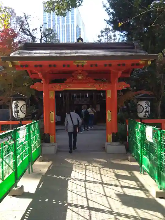 愛宕神社の山門・神門