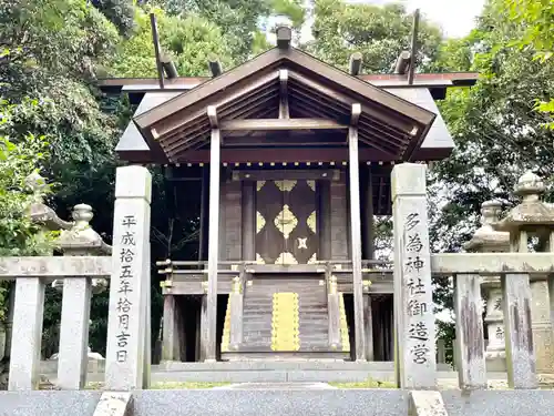 多爲神社の本殿・本堂