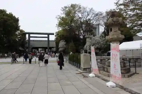 靖國神社の鳥居