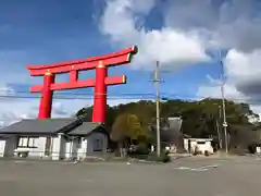 自凝島神社の鳥居