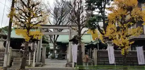 鐵砲洲稲荷神社の鳥居