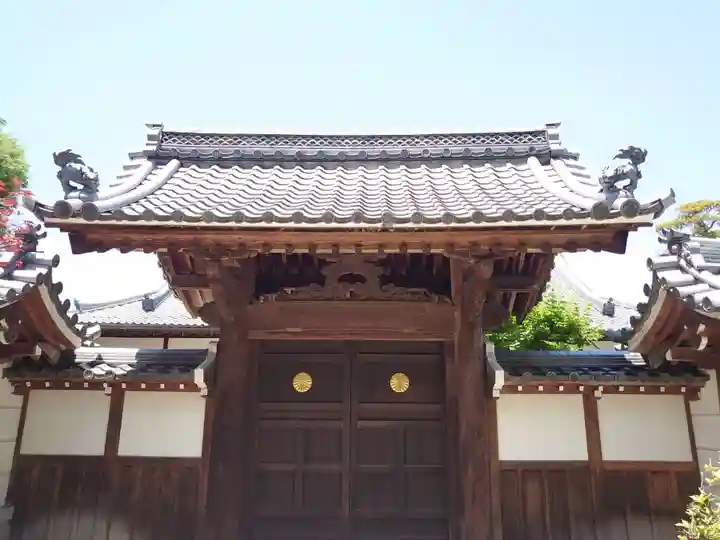 崇福寺の山門・神門