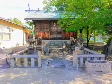 神明社(木曽川町黒田)の本殿・本堂
