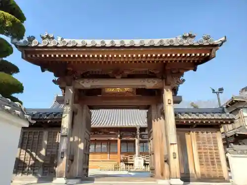 楽法寺の山門